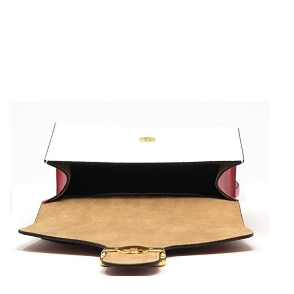 Coach Red Multi  Women's Pepper Satchel - Picture 3 of 12